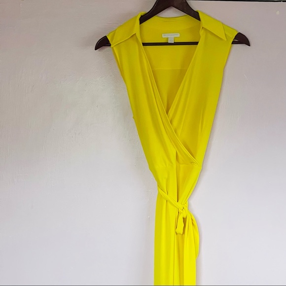New York & Company Dresses & Skirts - New York & Co Women’s Stretch Dress Sz L in Yellow